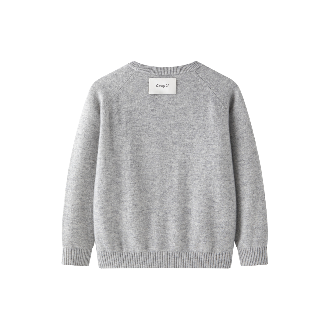 Bear Cub Cashmere Crewneck Jumper