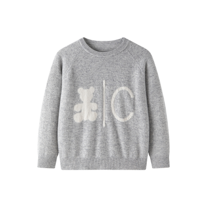 Bear Cub Cashmere Crewneck Jumper