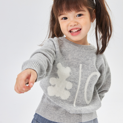 Bear Cub Cashmere Crewneck Jumper