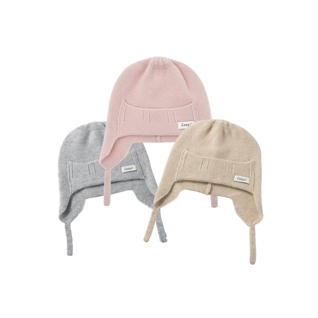 100% Cashmere Bonnet | 3 Colours